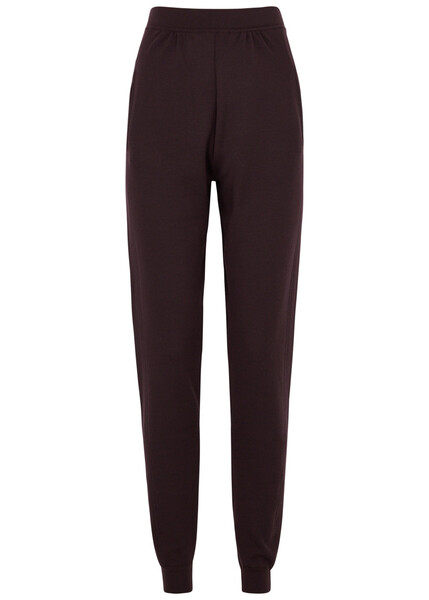  Saint Laurent Wool Sweatpants - Plum - L 
