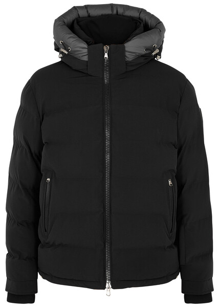  Sandbanks Banks Quilted Shell Jacket - Black - Xl 