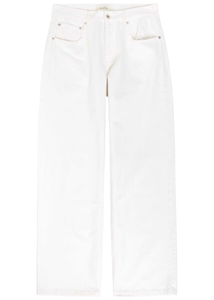  Second Layer Big Papi Relaxed Straight-leg Jeans - White - 46 (it46 / S) 