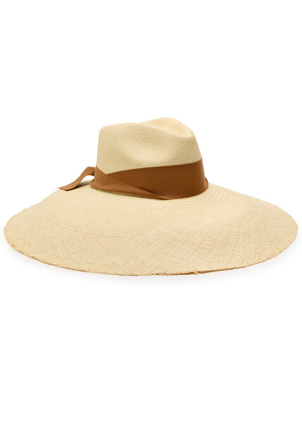 Sensi Studio Aguacate Straw Sun Hat - Natural - L 