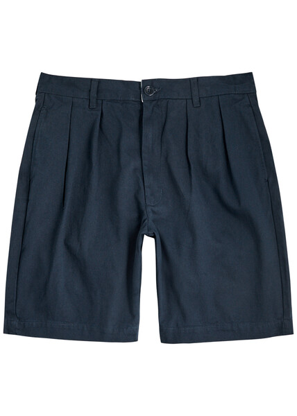  Service Works London Drill Part Timer Cotton Shorts - Navy - M 