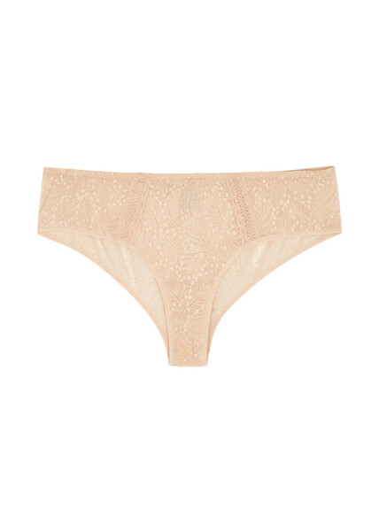  Simone Pérèle Comete Lace Briefs - Rose - 3 (uk 12 / M) 
