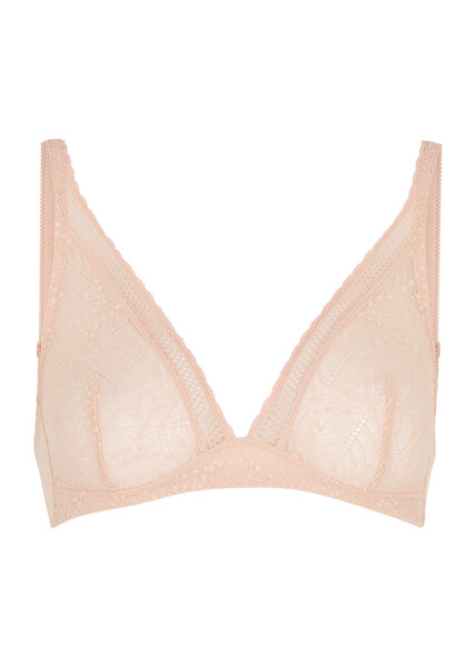  Simone Pérèle Comete Lace Soft-cup Bra - Sand - 34d 