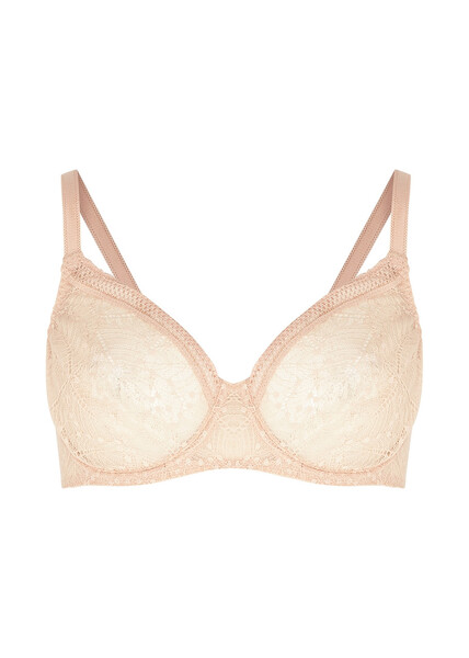  Simone Pérèle Comete Light Pink Underwired Lace Bra - 38d 