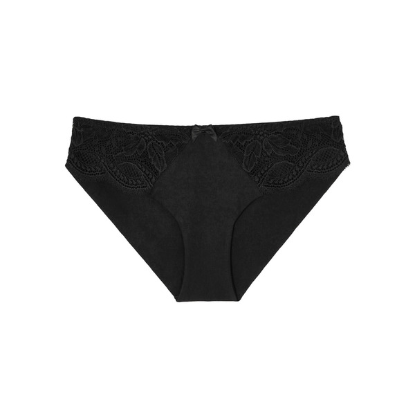  Simone Pérèle Eden Cotton-blend Briefs - Black - 4 
