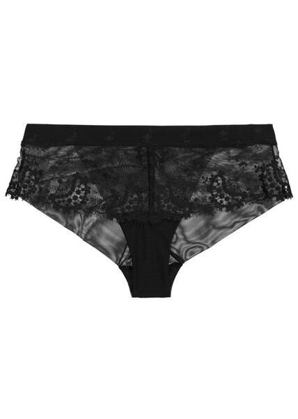  Simone Pérèle Wish Black Tulle Briefs - 3 