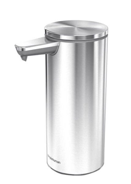 Simplehuman Liquid Sensor Soap Pump - Brushed - Silver 