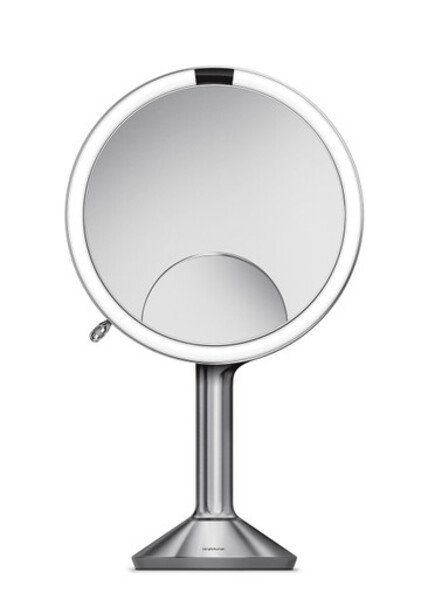  Simplehuman Sensor Mirror Trio Brushed Steel - Cordless & Rechargeable 