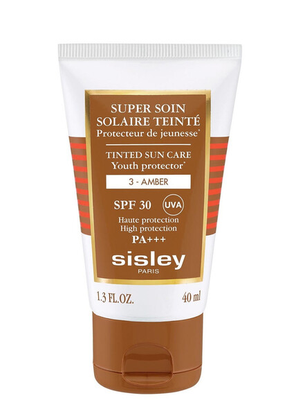  Sisley - Tinted Facial Suncare Spf30 40ml, Suncare, Amber, Youth Protector, Moisturising Formula, Shea Butter Oil, Camellia Oil And Mango Extract - 3 Amber 