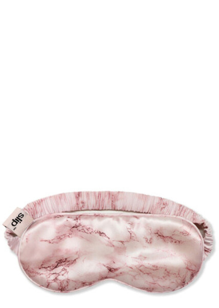  Slip Pink Marble Silk Sleep Mask 
