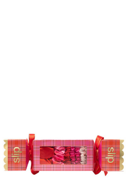  Slip Pure Silk Assorted Scrunchie Cracker - Scarlet 