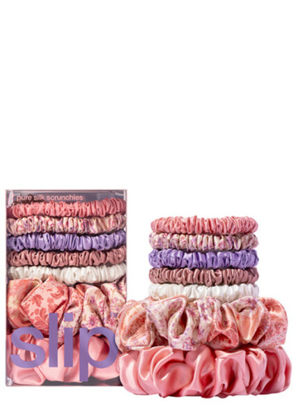  Slip Pure Silk Assorted Scrunchie Set - Boteh 