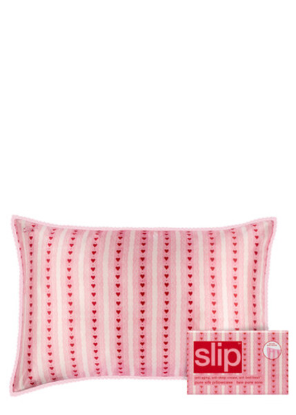  Slip Pure Silk Queen Pillowcase With Lace Trim - Sweetie 