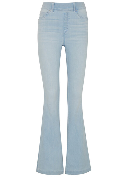  Spanx Light Blue Flared Jeans - S 