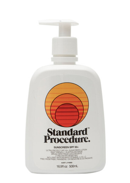  Standard Procedure Spf50+ Sunscreen Bottle 500ml 