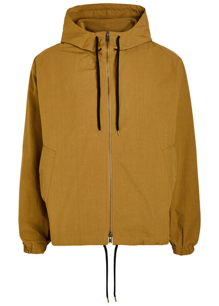  Studio Nicholson Avon Hooded Cotton-blend Anorak Jacket - Tan - S 