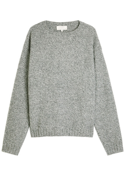  Studio Nicholson Camden Wool And Cashmere-blend Jumper - Grey - S 