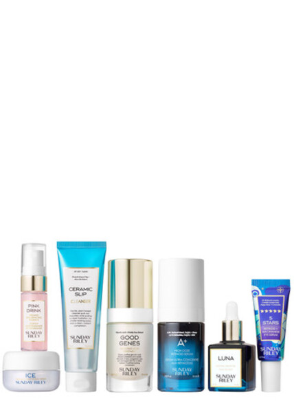 Sunday Riley Go To Bed With Me Evening Routine, Gift Sets, Acetate 