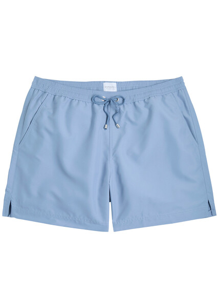  Sunspel Drawstring Swim Shorts - Blue - L 