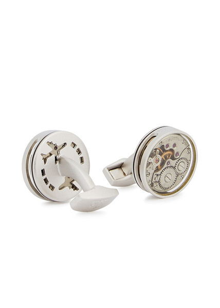 Tateossian Tat Dials Cufflinks - Silver 