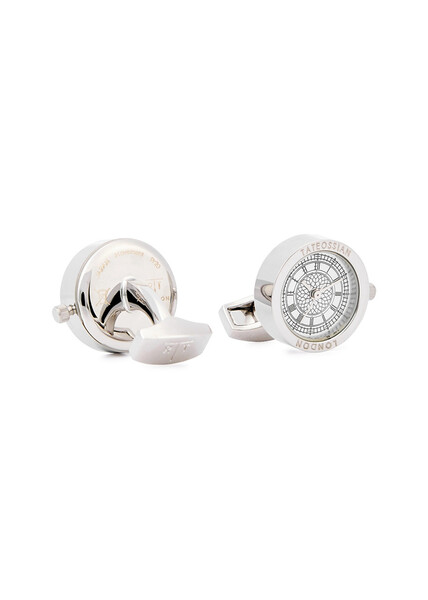  Tateossian Watch Silver-tone Cufflinks 