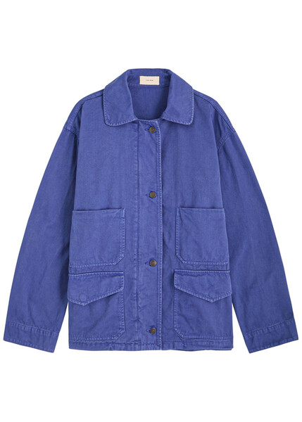  The Row Jolene Twill Jacket - Blue - M (uk12 / M) 