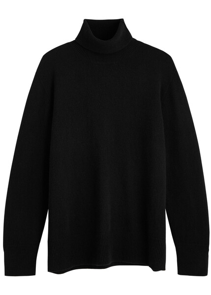  The Row Stepny Wool-blend Jumper - Black - S (uk8-10 / S) 