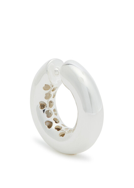  Timeless Pearly Sterling Silver Ear Cuff - One Size 