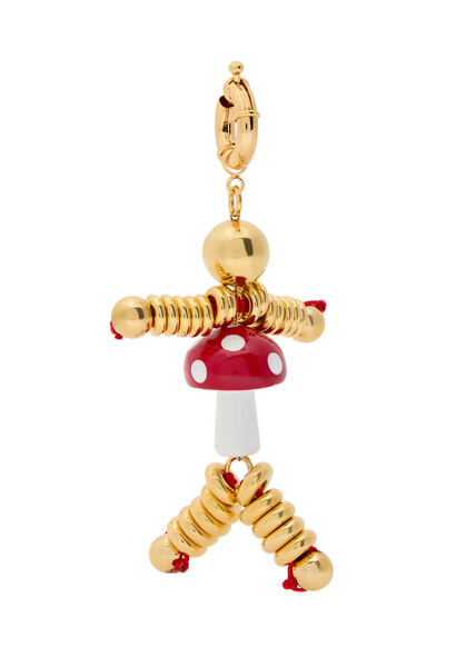  Timeless Pearly Suki Stickman 24kt Gold-plated Keyring - One Size 