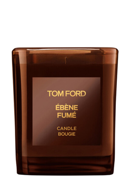  Tom Ford ébène Fumé Candle, Candle, Warm Elegance, Cistus, Black Pepper, Ebony Wood, Notes Of Leather 