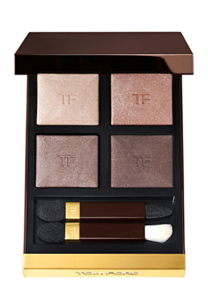  Tom Ford Eye Color Quad, Nude Dip, Eyeshadow, Bold Smoky Eye, Sheer Sparkle Satin Shimmer And Matte, Four Luxurious Finishes 