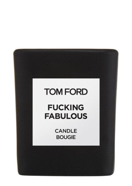  Tom Ford F****** Fabulous Candle Without Cover, Candle, Oriental Leather Fragrance, Clary Sage And Fresh Lavender, Bitter Almond And Vanilla 