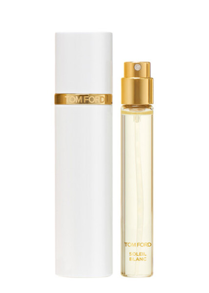  Tom Ford Soleil Blanc Travel Spray, Fragrance, Floral Elegance, 10ml, On-the-go Scent, Vacation Essential 