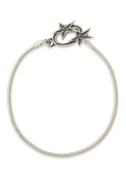  Twojeys Icon Clasp Sterling Silver-plated Bracelet - S 
