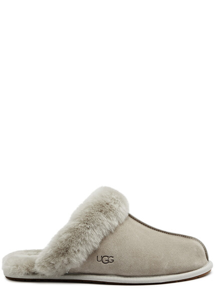  Ugg Scuffette Ii Suede Slippers - Grey - 7 