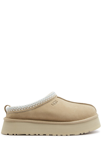  Ugg Tazz Suede Flatform Slippers - Sand - 36 (it36/ Uk3) 