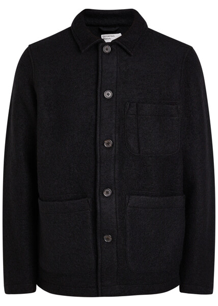  Universal Works Wool-blend Jacket - Black - Xxl 