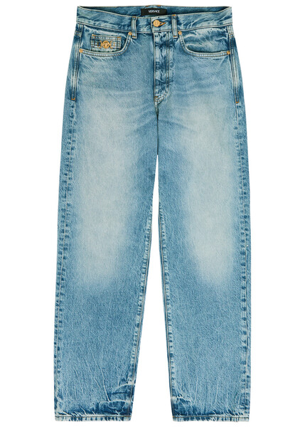  Versace Straight-leg Jeans - Light Blue - 34 (w34 / L) 