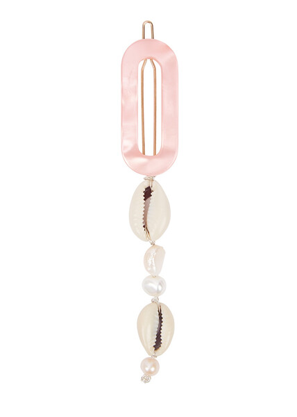  Wald Berlin Queen Elizabeth Shell Hair Clip - Pink 