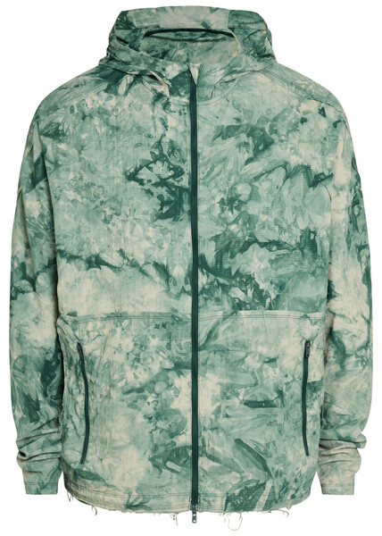  Y-3 Printed Stretch-polyamide Running Shorts - Green - M 