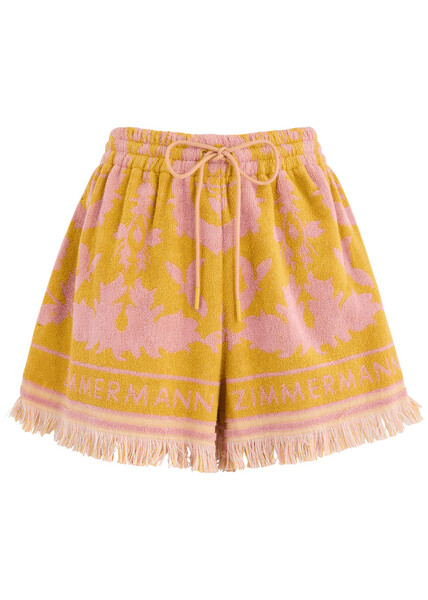  Zimmermann Wylie Patterned Terry Shorts - Multicoloured 1 - 3 (uk 14 / L) 