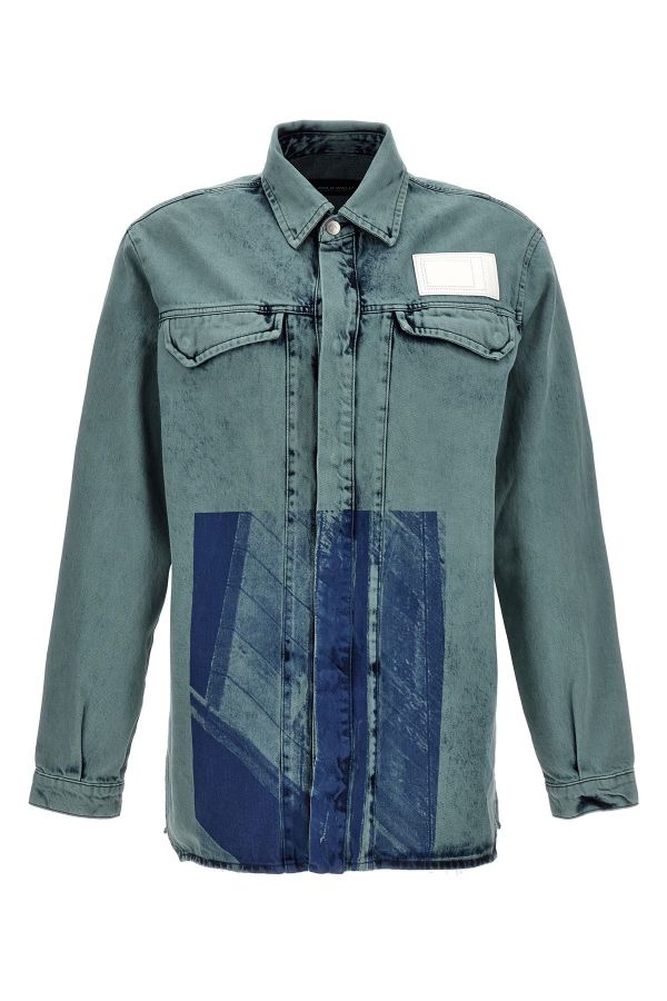  A-cold-wall* 'bleached Overdyed' Shirt 