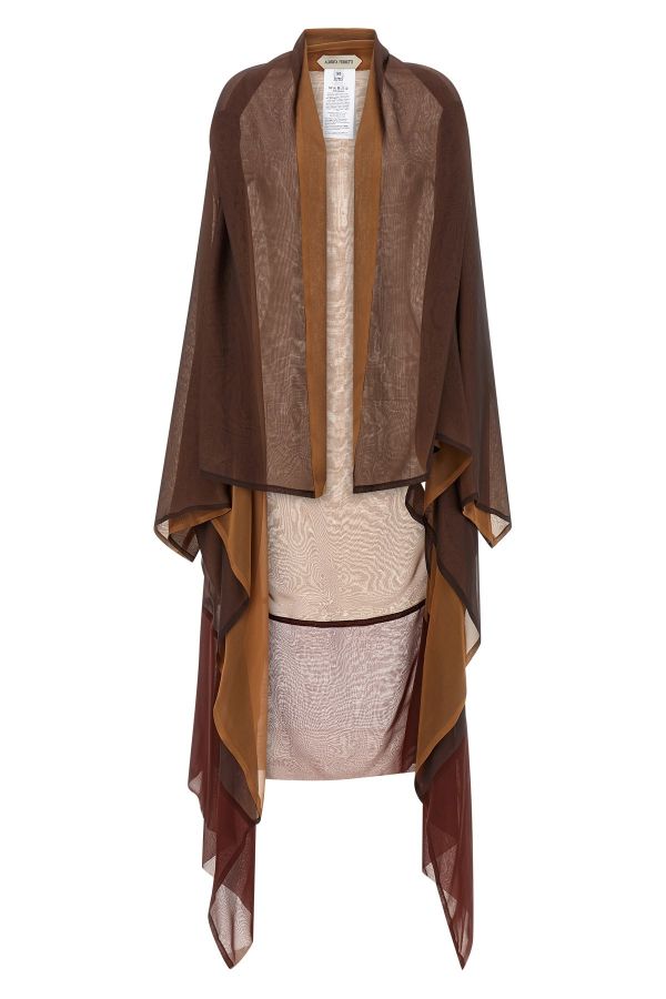  Alberta Ferretti Chiffon Cardigan 
