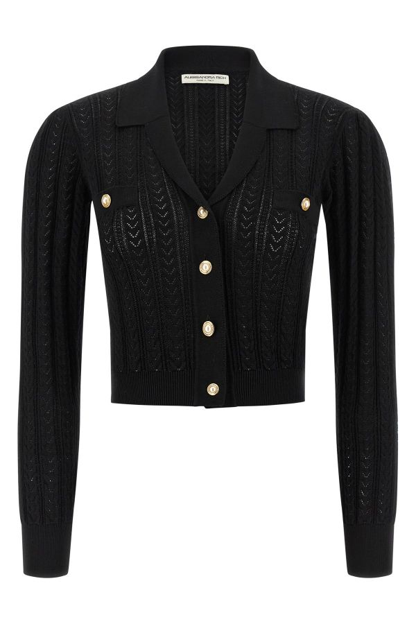 Alessandra Rich Knit Cardigan 