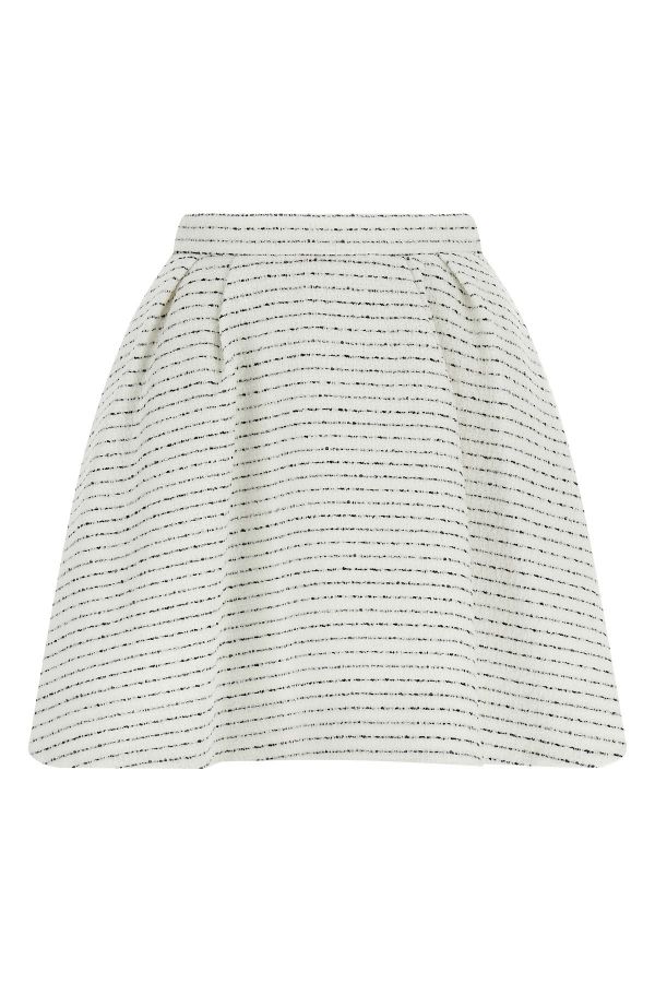  Alessandra Rich Tweed Skirt 
