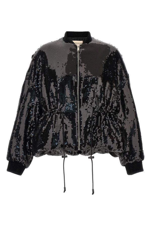  Alexandre Vauthier Sequin Bomber Jacket 