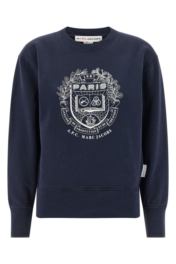  A.p.c. 'paris' Apc Capsule Sweatshirt For Marc Jacobs 