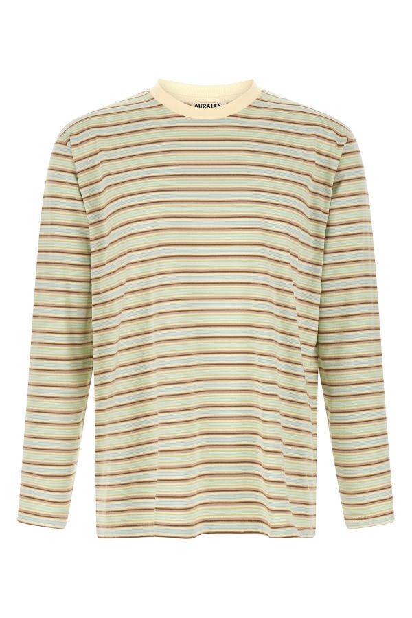  Auralee Gradient Stripes T-shirt 