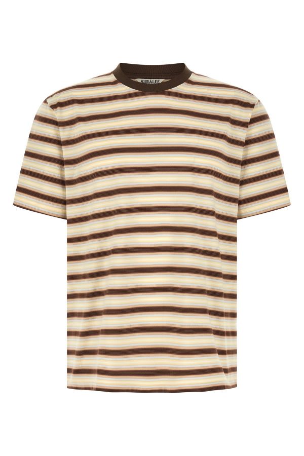  Auralee Gradient Stripes T-shirt 