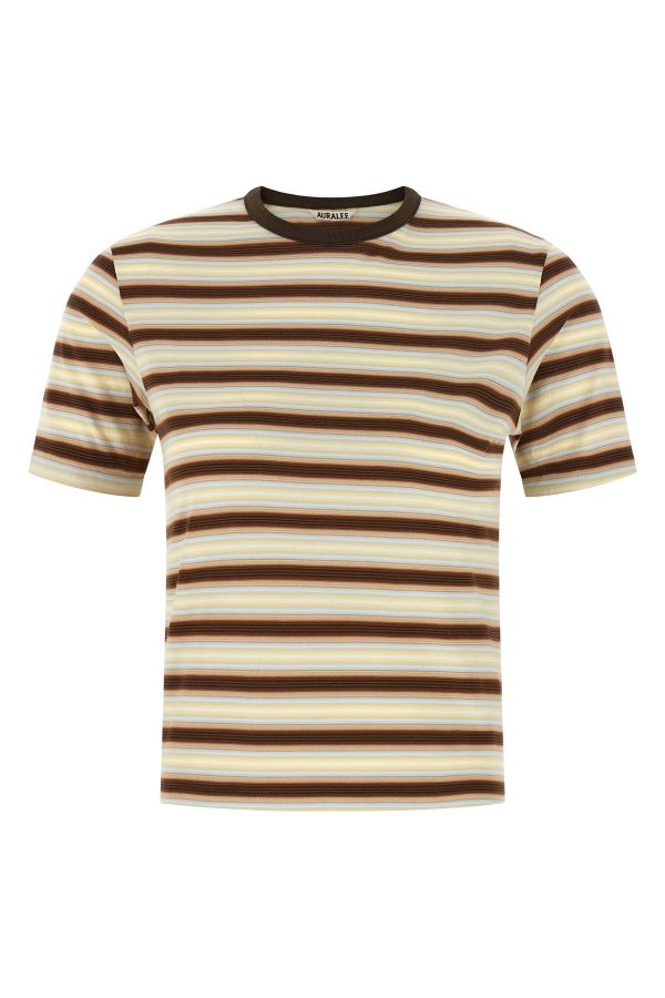  Auralee Gradient Stripes T-shirt 